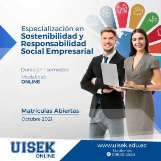 Especialización en Sostenibilidad y Responsabilidad Social Empresarial